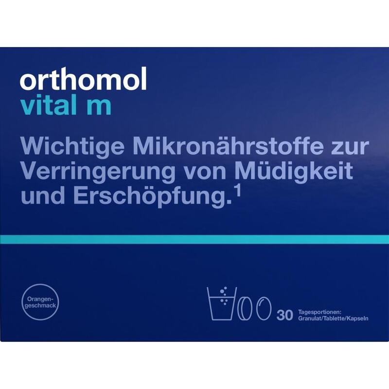 ORTHOMOL Vital M Granulat/Kap./Tabl.Kombip.30 Tage