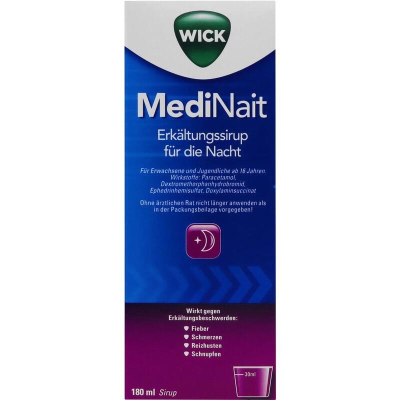 WICK MediNait Erkältungssirup für die Nacht